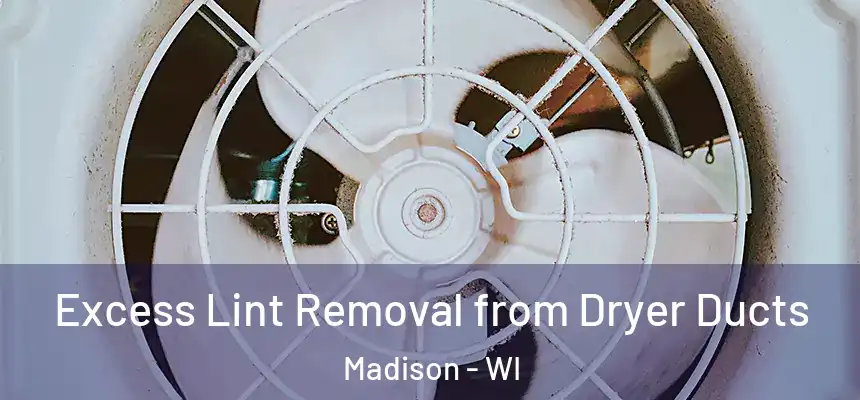 Excess Lint Removal from Dryer Ducts Madison - WI